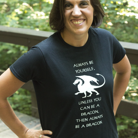 Always Be a Dragon T-shirt Image